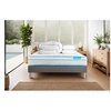 Image de Pack Matelas BodyMax - Mémoire de forme et micro ressorts ensachés - Ep : 26cm - Sommier kit Gris avec couette et 2 oreillers