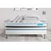 Image de Pack 140x190 matelas BodyFlex + sommier kit blanc + Couette 240x220cm + 2 oreillers 60x40cm
