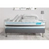 Image de Pack 140x200 matelas BodyFlex + sommier kit gris + Couette 240x220cm + 2 oreillers 60x40cm