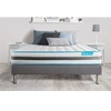 Image de Ensemble 180x200 matelas BodyFlex ressorts ensachés et mémoire de forme + sommier kit gris