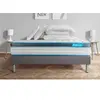 Image de Pack 180x200 matelas BodyFit + sommier kit gris + Couette 260x240cm + 2 oreillers 60x40cm