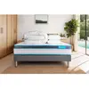 Image de BODYCARE Pack matelas BodyFit sommier kit gris, Couette et 2 oreillers 140 x 190 cm