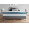 Image de Ensemble 160x200 matelas BodyFit à mémoire de forme + sommier kit gris