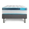Image de Ensemble 90x190 matelas BodyFit à mémoire de forme + sommier kit gris