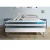 Image de Pack Matelas Bodyform - Mémoire de forme - Ep : 20cm - Sommier kit Blanc avec couette et 2 oreillers