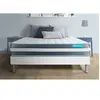 Image de Ensemble 140x200 matelas BodyForm à Mémoire de forme 3 zones + sommier kit blanc