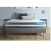 Image de Ensemble 140x200 matelas BodyForm à Mémoire de forme 3 zones + sommier kit gris