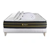 Image de Pack prêt à dormir 180x200 matelas ULTRA + sommier kit blanc + 2 oreillers mémoire de forme 60x40cm + Couette Percale 260x240cm