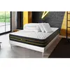 Image de Sleepfit Pack prêt a dormir matelas ULTRA sommier kit blanc 2 oreillers memoire de forme Couette Percale 140 x 190 cm