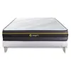 Image de Ensemble 140x190 matelas ACTIVE + sommier kit blanc