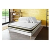Image de Pack Matelas Flexy - Ressorts ensachés et mémoire de forme - Ep : 22cm - Sommier kit Blanc avec couette et 2 oreillers