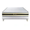 Image de Ensemble 140x190 matelas FLEXY + sommier kit blanc