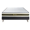 Image de Ensemble 160x200 matelas FLEXY + sommier kit noir