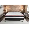 Image de Somness Ensemble matelas ressorts ensaches et memoire de forme sommier kit noir 160 x 200 cm