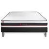 Image de Ensemble 160x200 matelas FORM + sommier kit noir