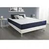 Image de Ensemble matelas ACTIFLEX LIFE 180x200 Ressorts ensachés et Mémoire de forme 5zones de confort + sommier KIT blanc