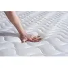 Image de ACTISOM Ensemble matelas ACTIFLEX NIGHT RESSORTS ENSACHES 3 zones de confort sommier KIT blanc 180 x 200 cm