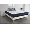 Image de Ensemble matelas ACTILATEX TECH 180x200 Mémoire de forme Maxi épaisseur 5zones de confort + sommier KIT blanc
