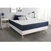Image de Ensemble matelas Latex et Mémoire de forme ACTILATEX SLEEP 200x200 5zones de confort + sommier KIT blanc