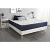 Image de ACTISOM Ensemble matelas Latex et Memoire de forme ACTILATEX SLEEP 5 zones de confort et sommier KIT blanc 180 x 200 cm