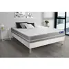 Image de ACTISOM Ensemble matelas Latex memoire de forme ACTILATEX TOUCH 3 zones de confort sommier KIT blanc 180 x 200 cm