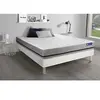Image de Ensemble matelas 180x200 ACTILATEX SOFT 3zones de confort + sommier KIT blanc