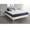 Image de Ensemble matelas Mémoire de forme ACTIMEMO MORPHO 140x190 Maxi épaisseur 5zones de confort + sommier KIT blanc