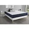 Image de ACTISOM Ensemble matelas ACTIMEMO TECH Memoire de forme Maxi epaisseur 5 zones de confort sommier KIT blanc 180 x 200 cm