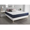 Image de Ensemble matelas Mémoire de forme ACTIMEMO SLEEP 140x200 5zones de confort + sommier KIT blanc