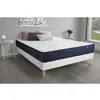 Image de ACTISOM Ensemble matelas ACTIMEMO LIFE Memoire de forme 5 zones de confort sommier KIT blanc 160 x 200 cm