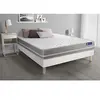 Image de Ensemble matelas Mémoire de forme ACTIMEMO TOUCH 140x190 3zones de confort + sommier KIT blanc