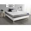 Image de Ensemble matelas 200x200 ACTIMEMO SOFT 3zones de confort + sommier KIT blanc