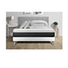 Image de Matelas ressort 200x200 cm soutien ferme epaisseur 22 cm housse de matelas oreiller(s)