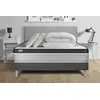 Image de Pack lit complet - Matelas 140x190 cm + Sommier tapissier à lattes (en kit) + 2 oreillers + Couette - Vital Ergo