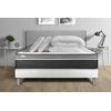 Image de Pack lit complet - Matelas 140x190 cm + Sommier tapissier à lattes (en kit) + 2 oreillers + Couette - Vital Care