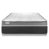 Image de Matelas ressort 90x200 cm accueil moelleux soutien medium epaisseur 26 cm 7 zones