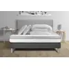 Image de Pack lit complet - Matelas 140x190 cm + Sommier tapissier à lattes (en kit) + 2 oreillers + Couette - Vital Relax