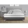 Image de Pack lit complet - Matelas 200x200 cm + Sommier tapissier à lattes (en kit) + 2 oreillers + Couette - Vital Spa