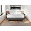 Image de Pack lit complet - Matelas 160x200 cm + Sommier tapissier à lattes (en kit) + 2 oreillers + Couette - Vital Spa