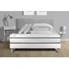 Image de Pack lit complet - Matelas 180x200 cm + Sommier tapissier à lattes (en kit) + 2 oreillers + Couette - Vital Spa