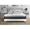 Image de Pack lit complet - Matelas 160x200 cm + Sommier tapissier à lattes (en kit) + 2 oreillers + Couette - Vital Soft