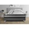 Image de Pack lit complet - Matelas 200x200 cm + Sommier tapissier à lattes (en kit) + 2 oreillers + Couette - Vital Power Zen