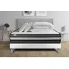 Image de Pack lit complet - Matelas 200x200 cm + Sommier tapissier à lattes (en kit) + 2 oreillers + Couette - Vital Power Zen