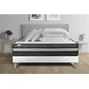 Image de Pack lit complet - Matelas 140x200 cm + Sommier tapissier à lattes (en kit) + 2 oreillers + Couette - Vital Power Zen