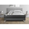 Image de Pack lit complet - Matelas 160x200 cm + Sommier tapissier à lattes (en kit) + 2 oreillers + Couette - Vitalpower