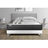 Image de Pack lit complet - Matelas 140x200 cm + Sommier tapissier à lattes (en kit) + 2 oreillers + Couette - Vitalpower