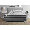 Image de Pack lit complet - Matelas 140x200 cm + Sommier tapissier à lattes (en kit) + 2 oreillers + Couette - Vitalspring Zen