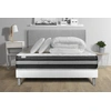 Image de Pack lit complet - Matelas 160x200 cm + Sommier tapissier à lattes (en kit) + 2 oreillers + Couette - Vitalspring Zen