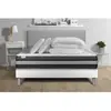 Image de VITALIT Pack prêt a dormir VITALSPRING ZEN sommier Kit blanc 140 x 200 cm