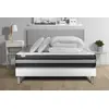 Image de Pack lit complet - Matelas 140x200 cm + Sommier tapissier à lattes (en kit) + 2 oreillers + Couette - Vitalspring Zen